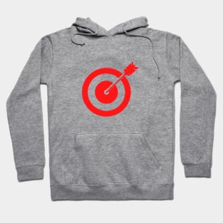 red target design Hoodie